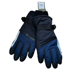 NWT Goodfellow Navy Black Insulated Gloves Men’s M/L